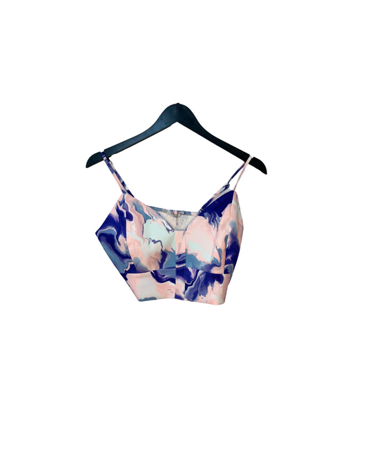 Soft crêpe top