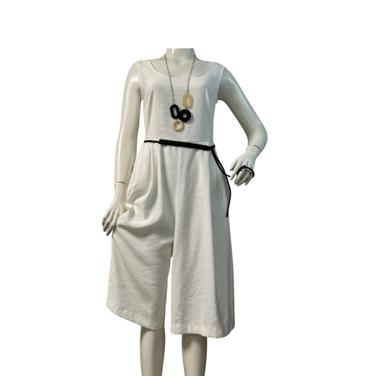 Gabardine luxe jumpsuit