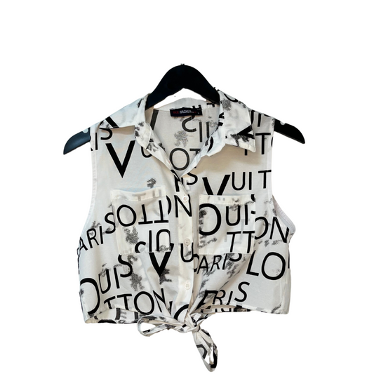 Black Paris top