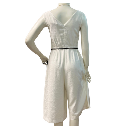 Gabardine luxe jumpsuit